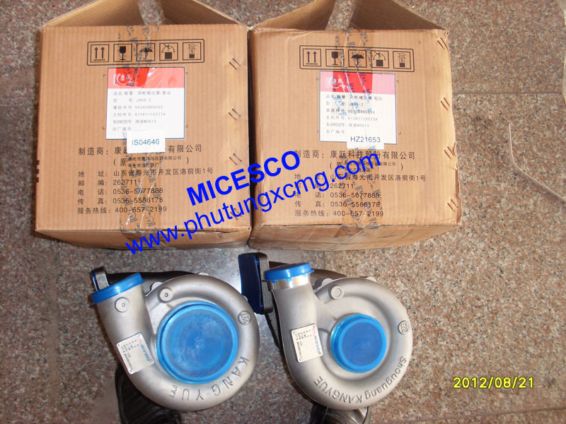 Turbo động cơ Weichai WD615