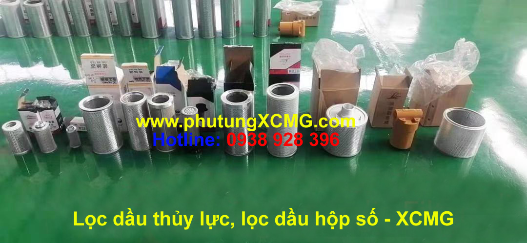 Lọc dầu thủy lực, lọc dầu hộp số XCMG, LiuGong, Lonking, SDLG...