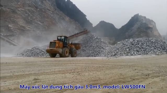 Máy xúc lật LW500FN, lựa chọn hàng đầu của dòng máy Trung Quốc